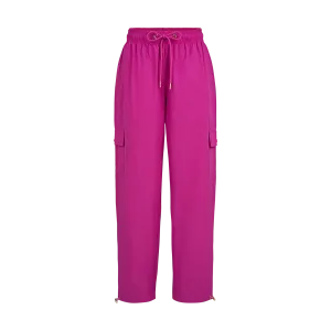 THE AVO CARGO PANTS-FUCHSIA