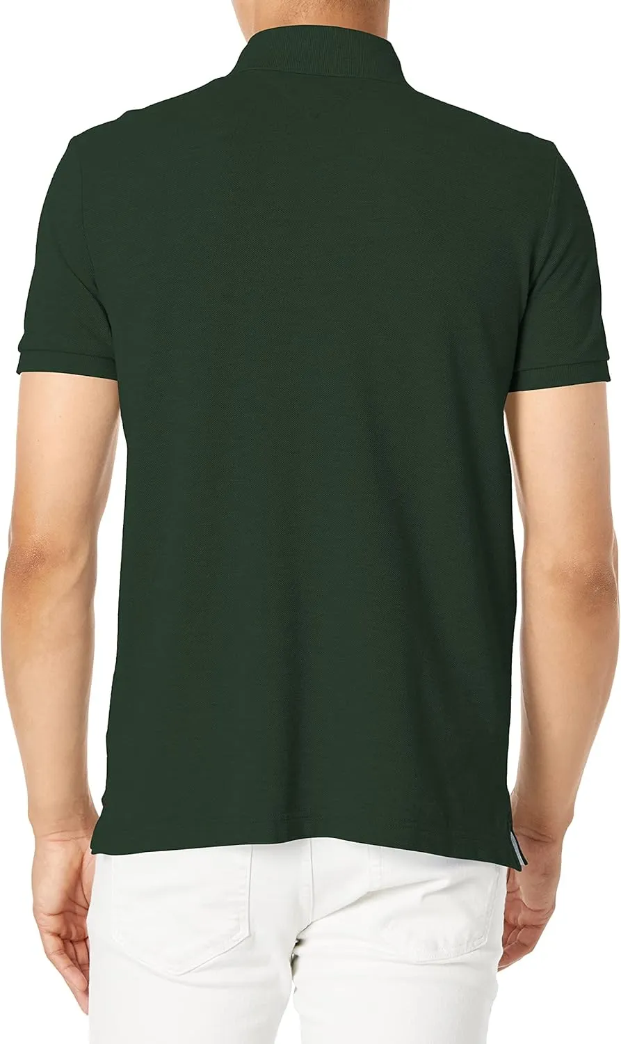 Tommy Hilfiger Men's Short Sleeve Cotton Pique Polo Shirt in Regular Fit
