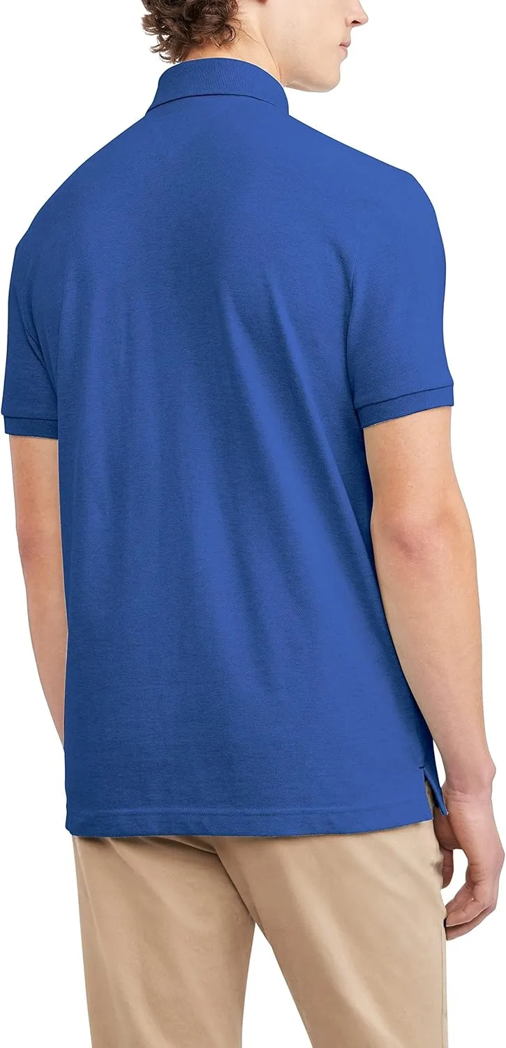 Tommy Hilfiger Men's Short Sleeve Cotton Pique Polo Shirt in Regular Fit