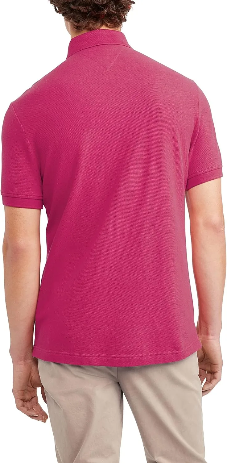 Tommy Hilfiger Men's Short Sleeve Cotton Pique Polo Shirt in Regular Fit