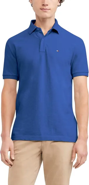 Tommy Hilfiger Men's Short Sleeve Cotton Pique Polo Shirt in Regular Fit