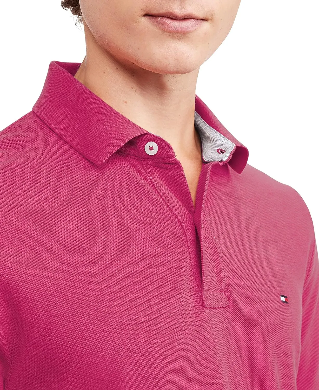 Tommy Hilfiger Men's Short Sleeve Cotton Pique Polo Shirt in Regular Fit
