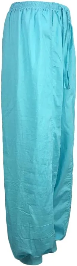 Women Linen Pants High Waisted Dressy Summer Wide Leg Pants with Pockets Plain Color Travel Palazzo Pants for Women