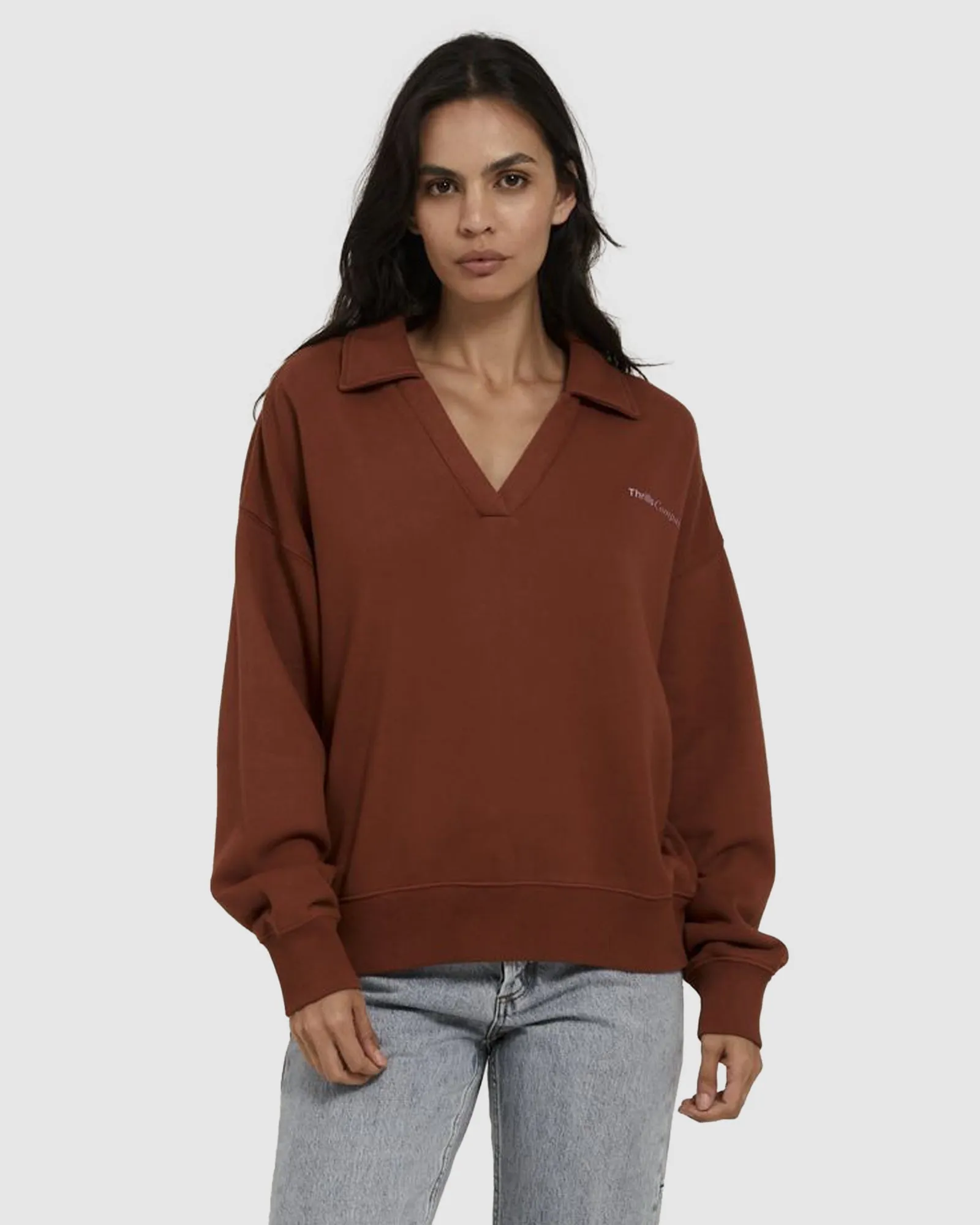 WOMENS DENSITY SLOUCH FLEECE POLO